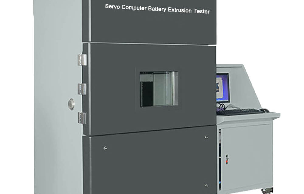 Computer Battery Crush Test Chamber