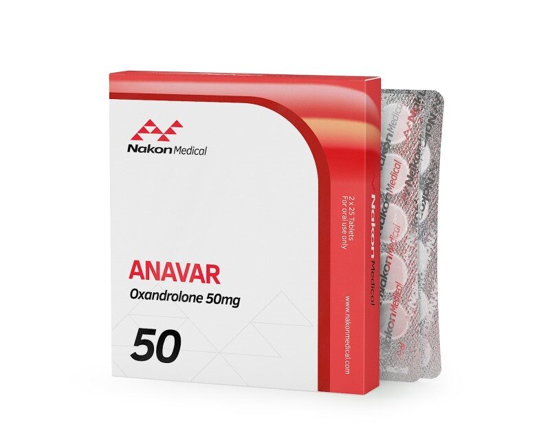 Buy Anavar 50 Nakon Medical – A Well Tolerated Anabolic Steroid in the Market