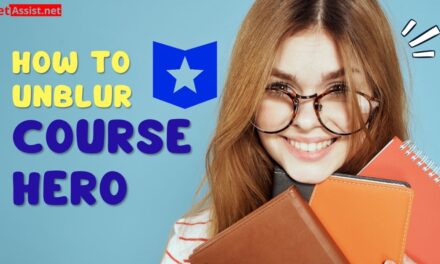 How to Unblur Course Hero?